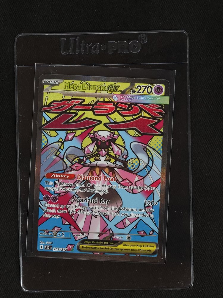 2026 Pokémon TCG Ascended Heroes #267/217 Mega Diancie ex — front