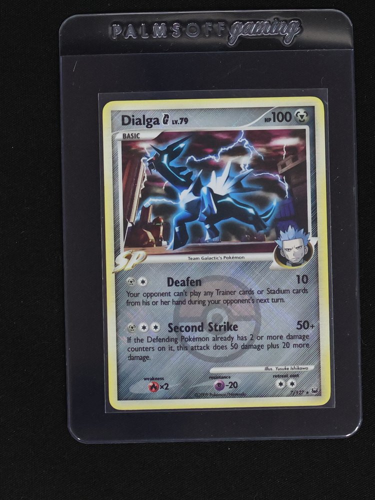 2009 Pokémon Platinum #7 Dialga G — front