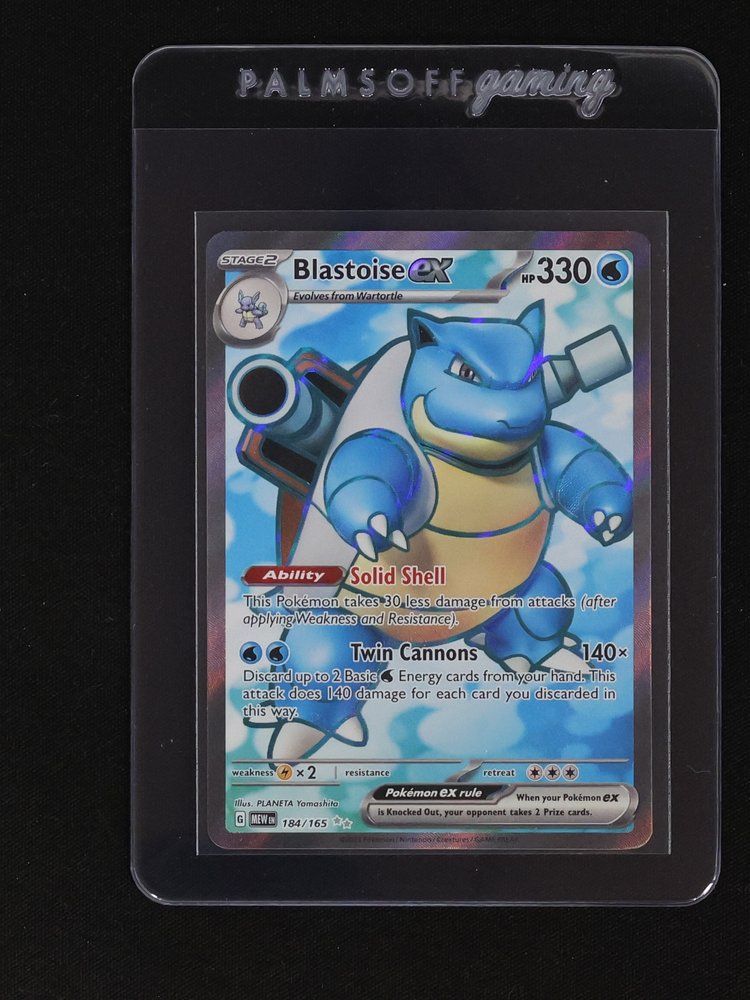 2023 Pokémon Scarlet & Violet 151 #184 Blastoise ex — front