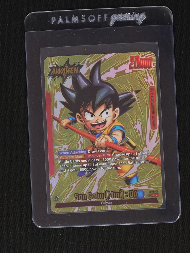 2025 Dragon Ball Super Fusion World Son Goku (Mini) : DA FS06-01 Leader — front