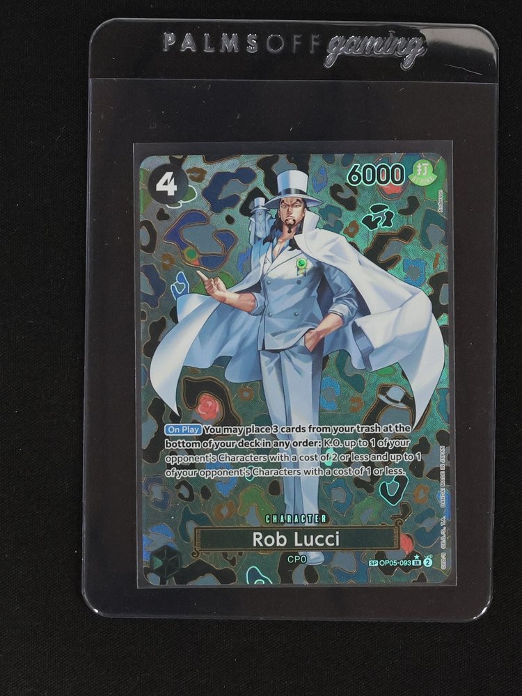 2023 One Piece Card Game OP05-093 Rob Lucci — front