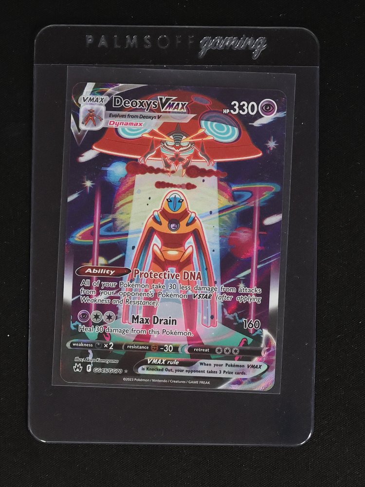 2023 Pokémon Crown Zenith #GG45 Deoxys VMAX — front