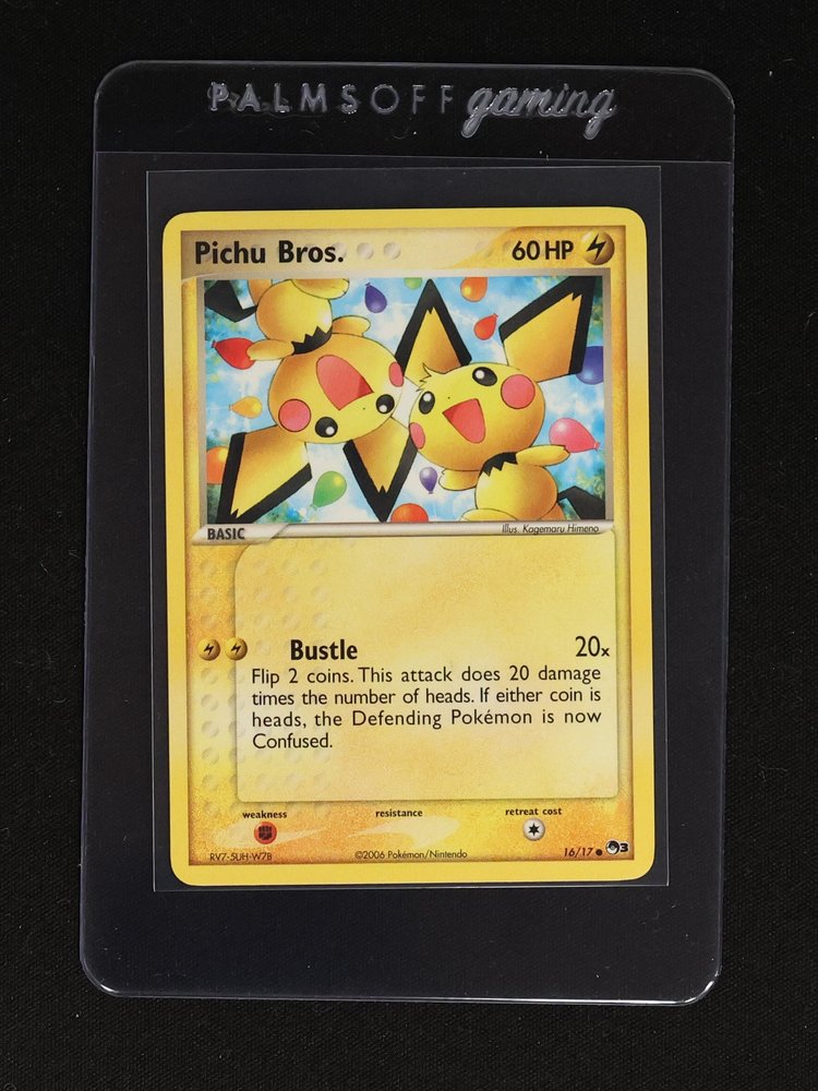 2006 Pokémon POP Series 3 #16 Pichu Bros. — front