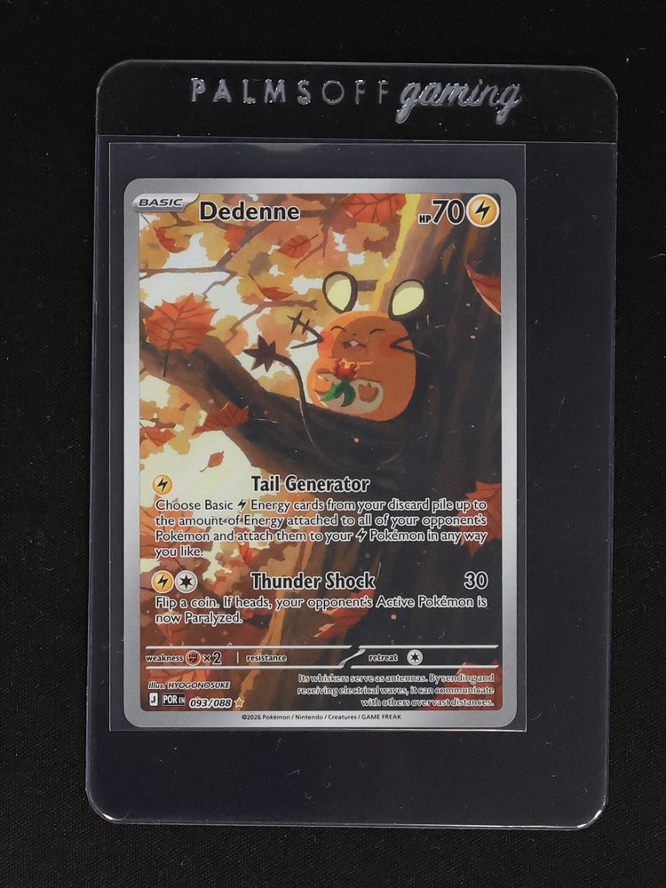 2026 Pokémon Perfect Order #093 Dedenne — front