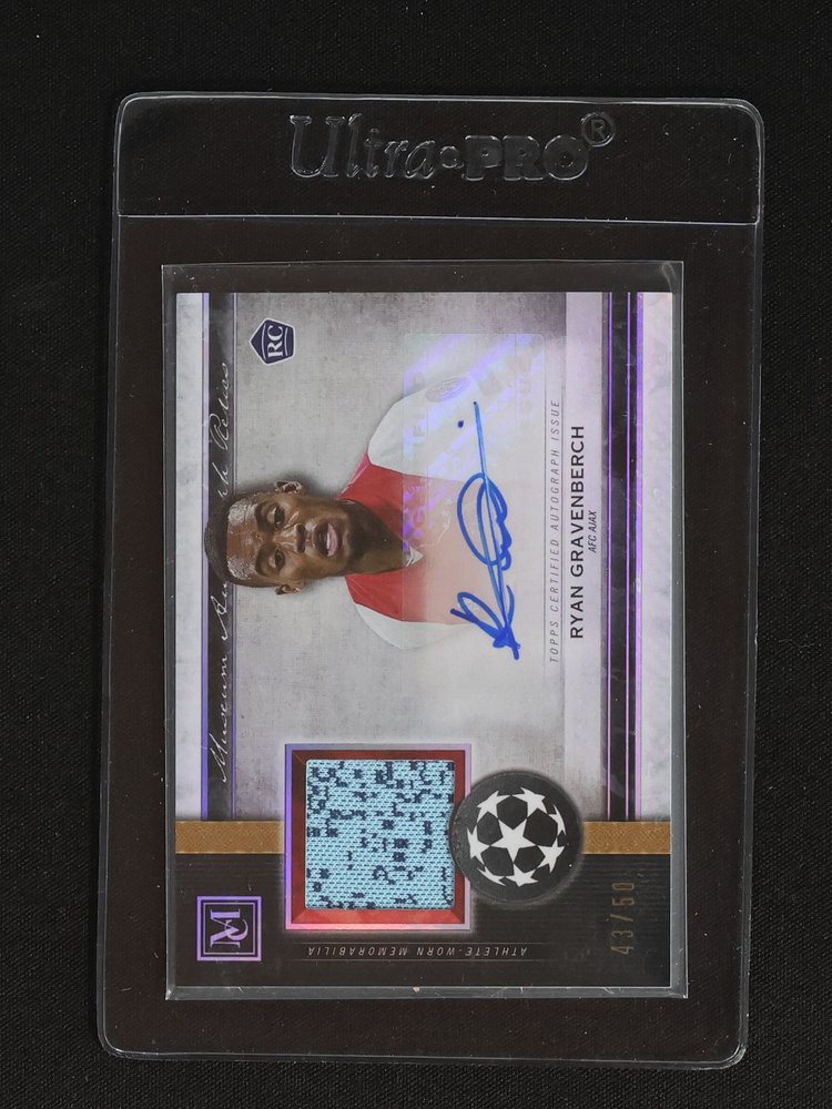 2021-22 Topps Museum Collection #MAR-RG Ryan Gravenberch — front