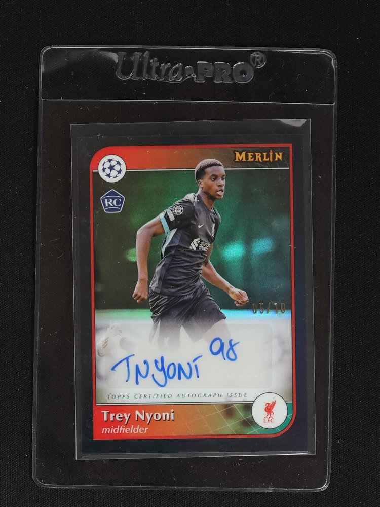 2024-25 Topps Merlin UEFA Club Competitions #98 Trey Nyoni — front