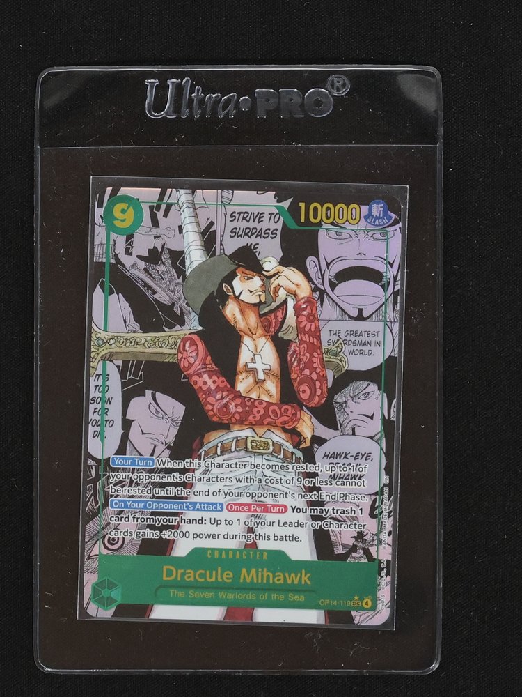 2025 One Piece Card Game OP14-119 Dracule Mihawk — front