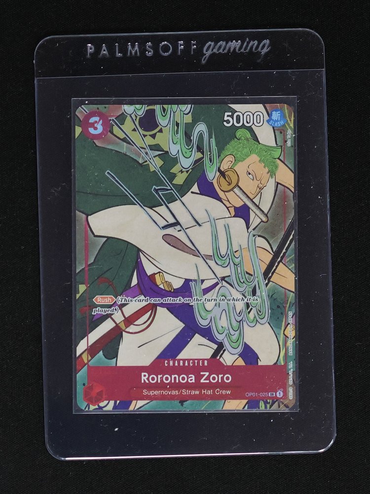 2024 One Piece 1st Anniversary Set #025 Roronoa Zoro — front