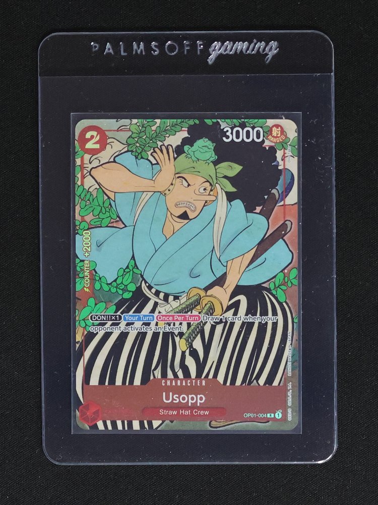 2021 One Piece Card Game OP01-004 Usopp — front