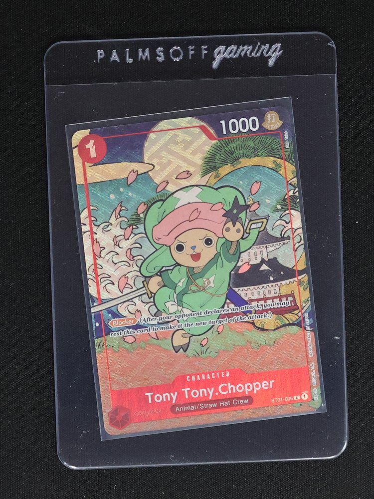One Piece TCG 2025 ST01-006 Tony Tony.Chopper — front