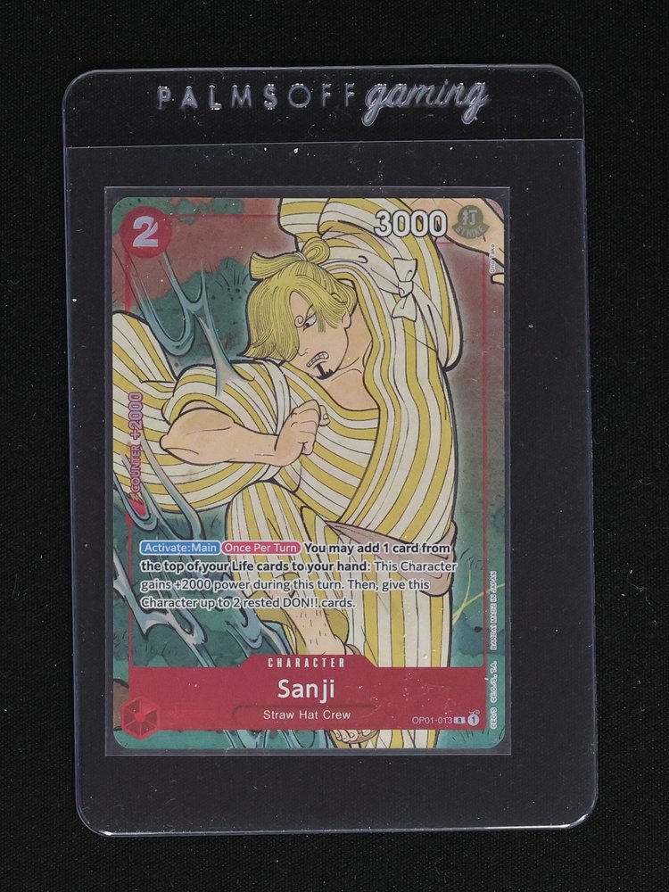 One Piece Card Game 2021 OP01-013 Sanji — front
