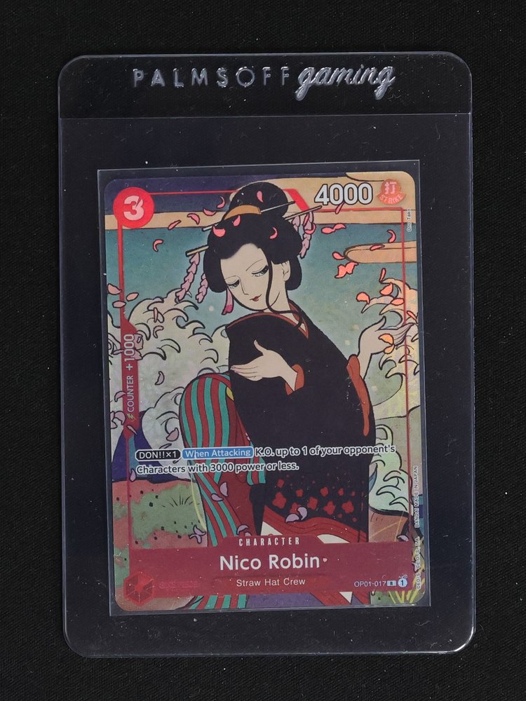 One Piece Card Game OP01-017 Nico Robin — front