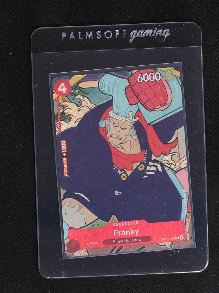 One Piece Card Game 1st Anniversary #ST01-010 Franky — front