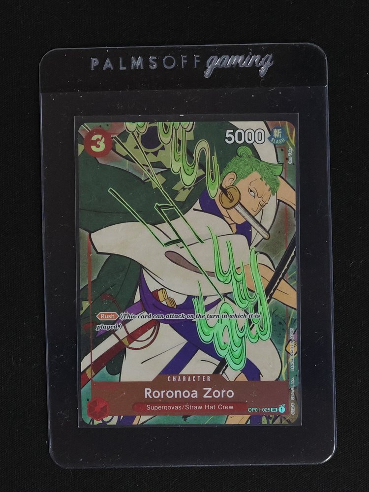One Piece Card Game OP01-025 Roronoa Zoro — front