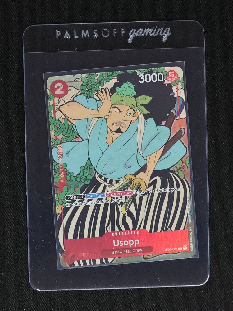 One Piece Card Game 2024 OP01-004 Usopp — front