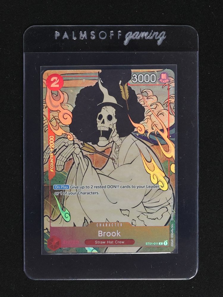 One Piece TCG ST01-011 Brook Pirate Foil — front
