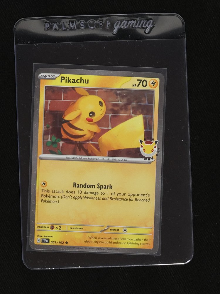2026 Pokémon #051 Pikachu — front