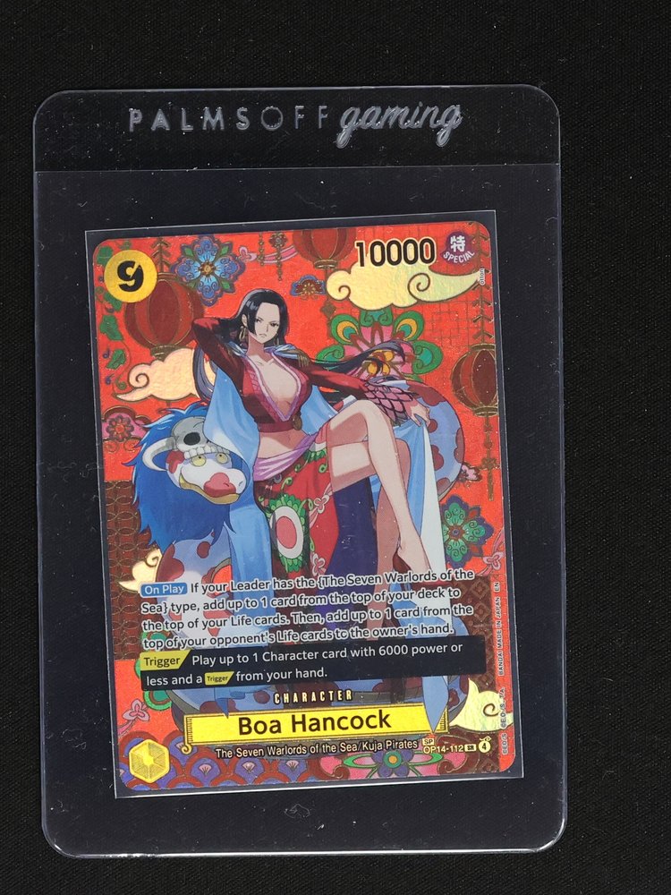 2023 One Piece Card Game #OP14-112 Boa Hancock — front