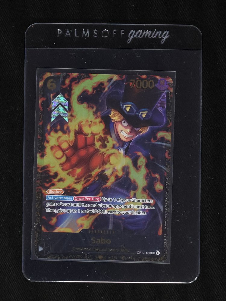 2024 One Piece TCG OP13-120 Sabo — front