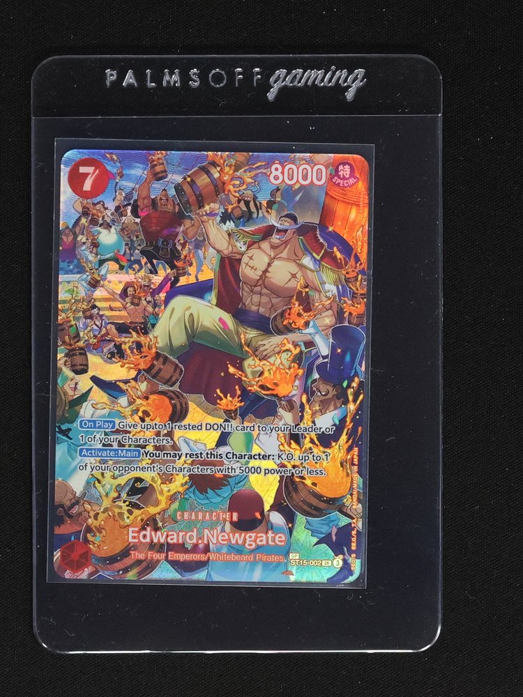 2021 One Piece Starter Deck 15 #ST15-002 Edward Newgate — front