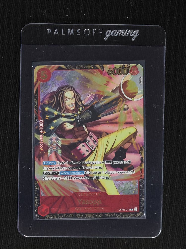 One Piece TCG OP09-013 Yasopp — front