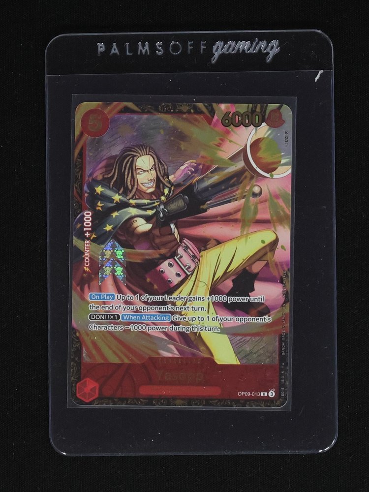 2025 One Piece Card Game OP09-013 Yasopp — front