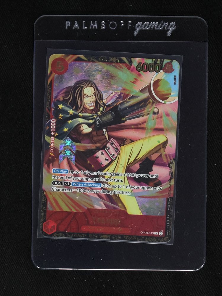 2025 One Piece Card Game OP09-013 Yasopp — front