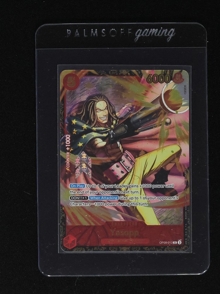 2025 One Piece Card Game OP09-013 Yasopp — front