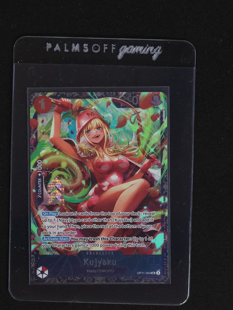 2025 One Piece Card Game OP11-004 Kujyaku — front
