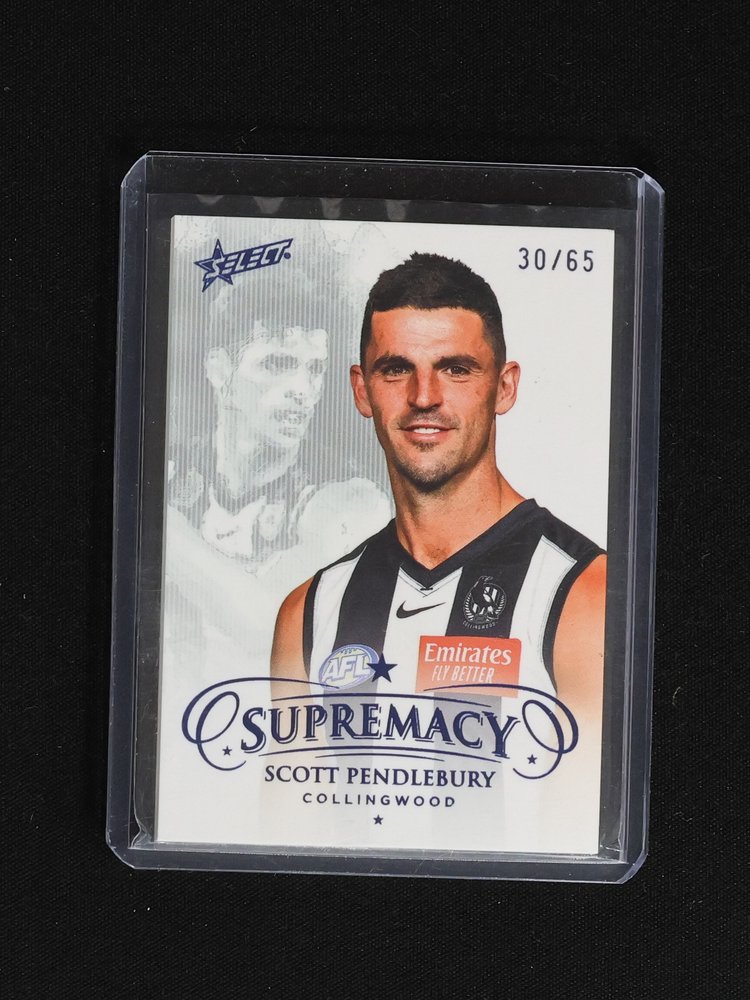 2023 Select Supremacy #30/65 Scott Pendlebury — front