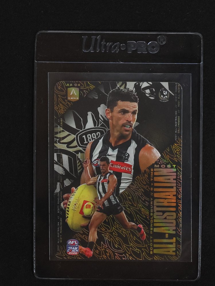 2023 AFL Team Coach #AA-04 Scott Pendlebury Most All-Australian — front