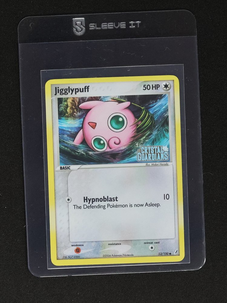 2006 Pokémon EX Crystal Guardians #53 Jigglypuff — front