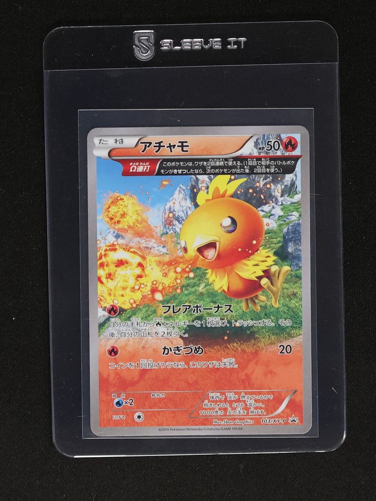 2014 Pokemon Japanese Promo #103/XY-P Torchic — front