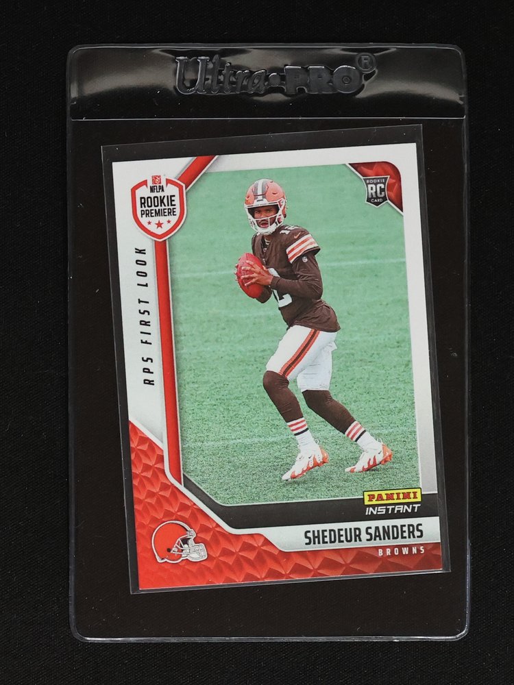 2025 Panini Instant RPS Rookie Shedeur Sanders #RPSFL-30 — front