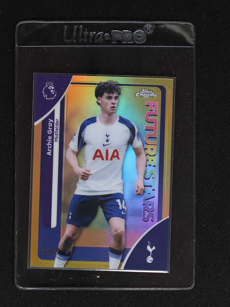 2026 Topps Chrome Premier League #179 Archie Gray — front