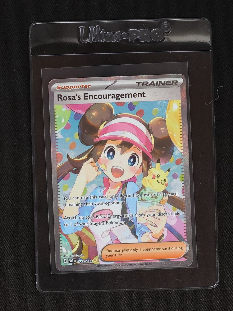Pokémon Rosa's Encouragement 123/088 — front