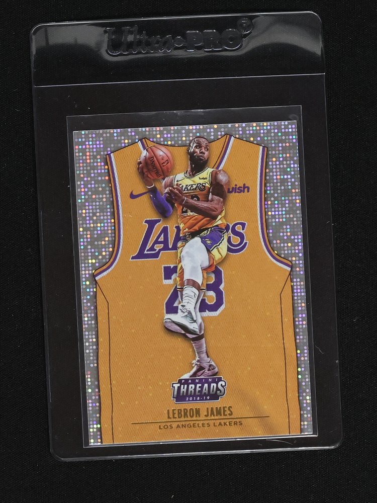 2018-19 Panini Threads #175 LeBron James — front