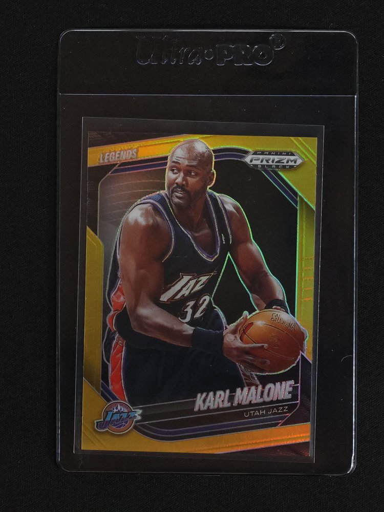 2024-25 Panini Prizm Black #269 Karl Malone — front