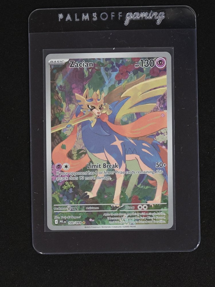 2025 Pokémon TCG #100 Zacian — front