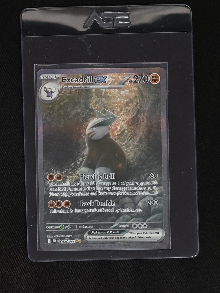 2022 Pokémon SWSH Black Star Promo #168 Excadrill ex — front