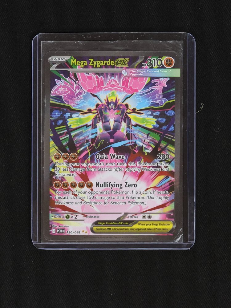 2026 Pokémon Mega Zygarde EX #120/088 — front