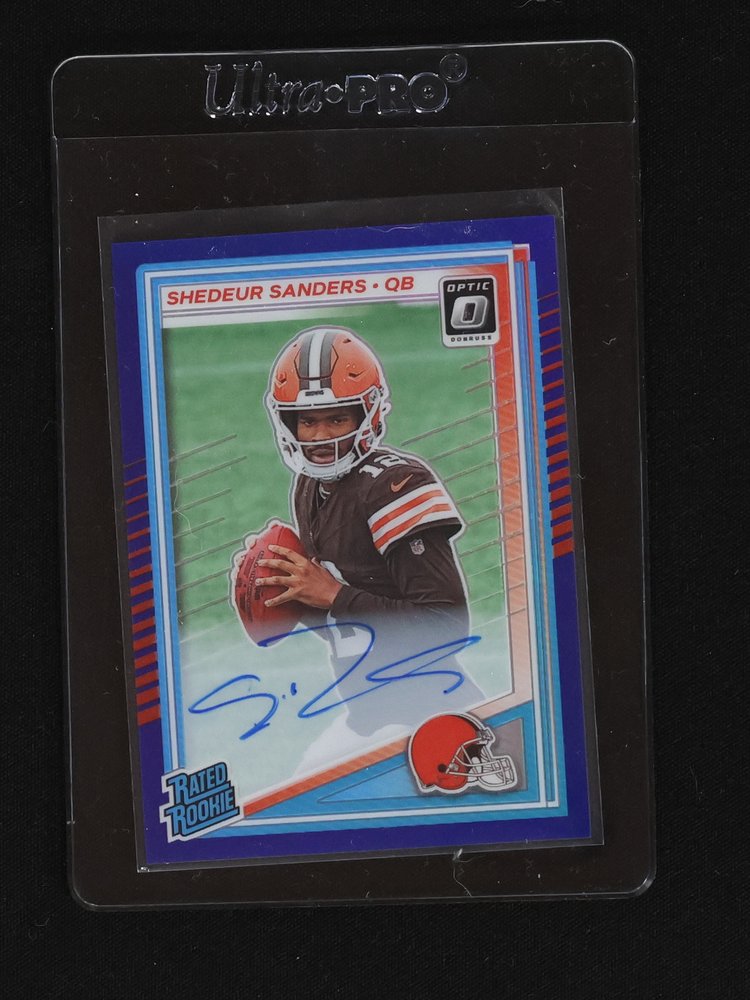 2025 Panini Donruss Optic #203 Shedeur Sanders — front