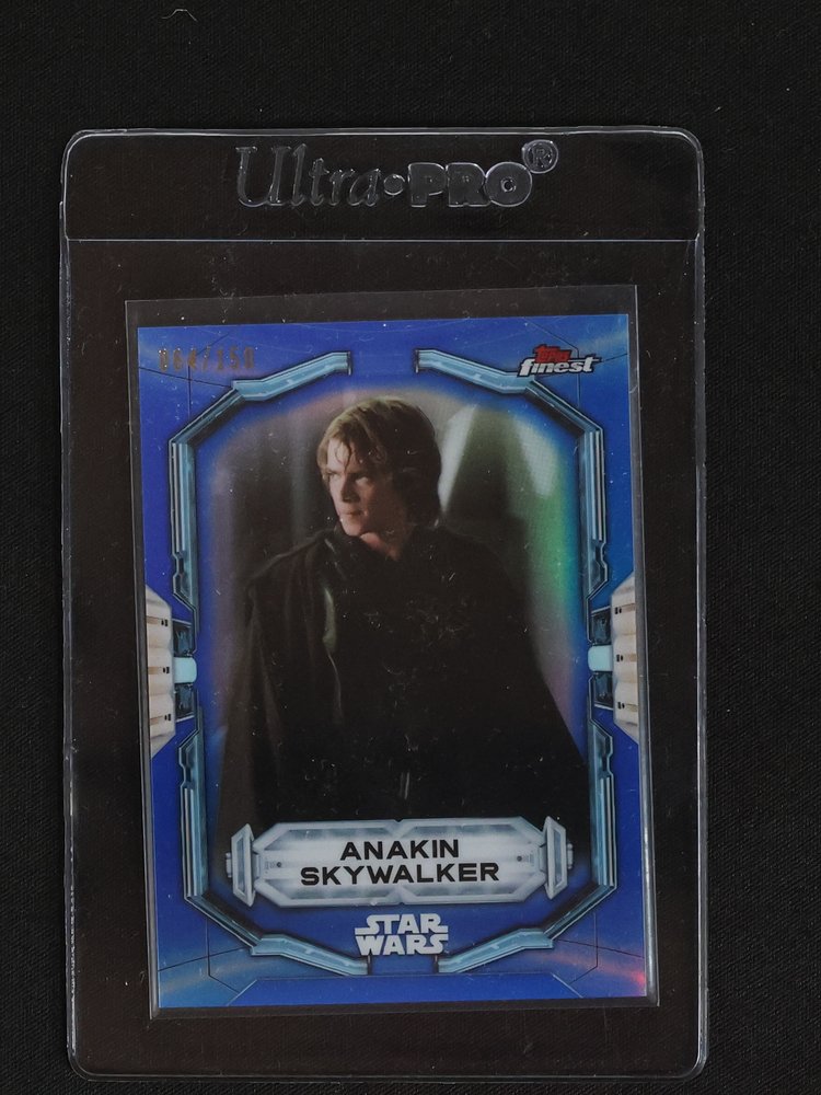 2022 Topps Finest Star Wars #5 Anakin Skywalker — front