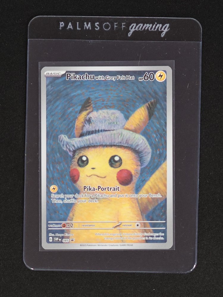 2023 Pokémon SVP #085 Pikachu with Grey Felt Hat — front