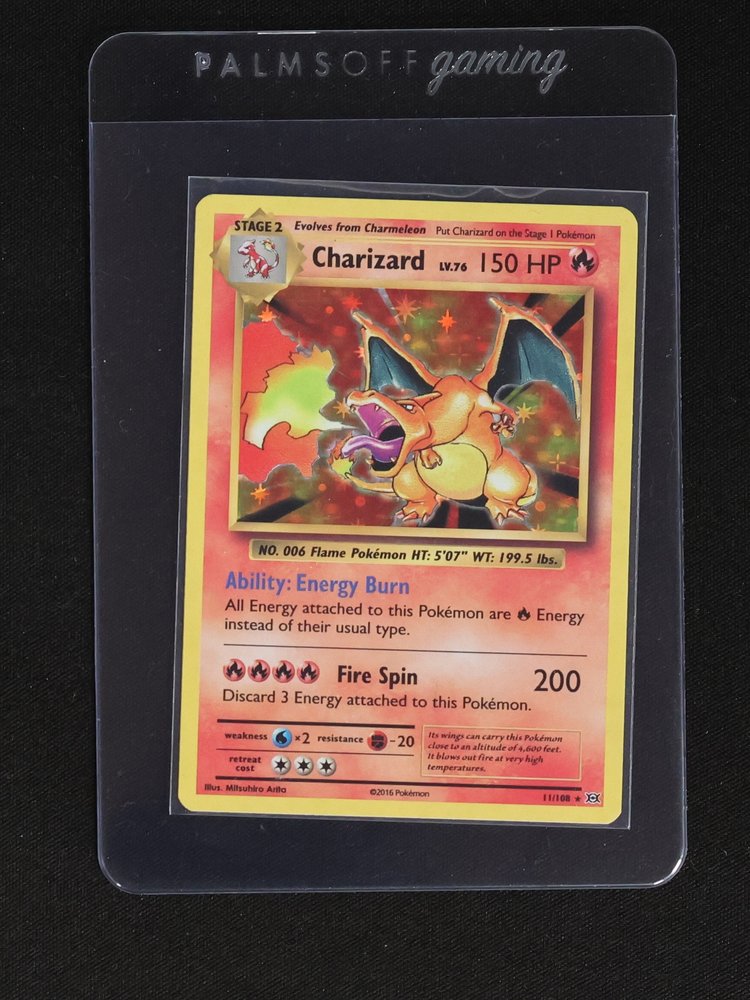 2016 Pokémon XY Evolutions #11 Charizard — front