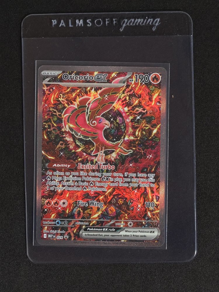 Oricorio ex 024 Black Star Promo — front