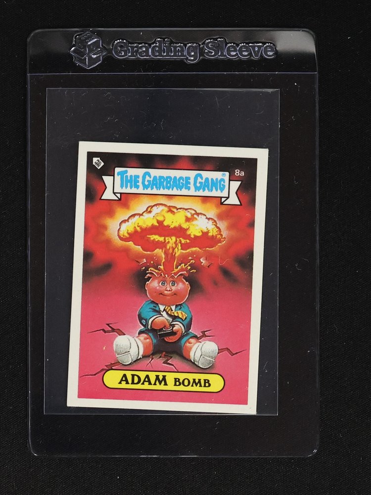 1985 Topps Garbage Pail Kids #8a Adam Bomb — front