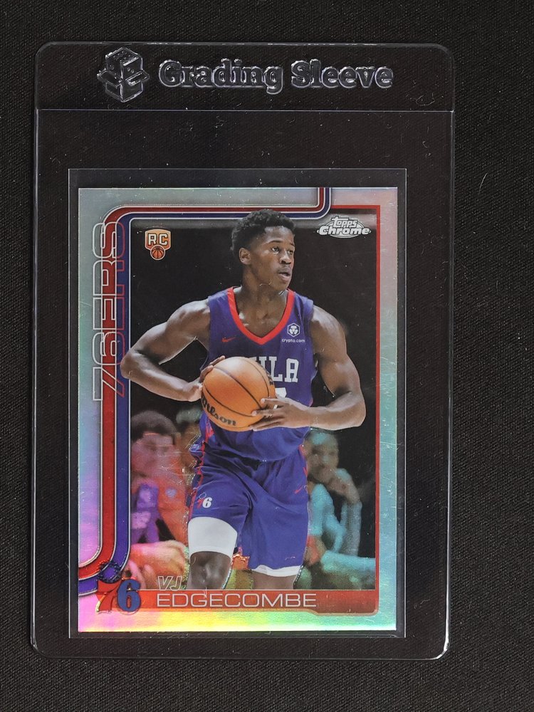 2025-26 Topps Chrome #253 VJ Edgecombe — front