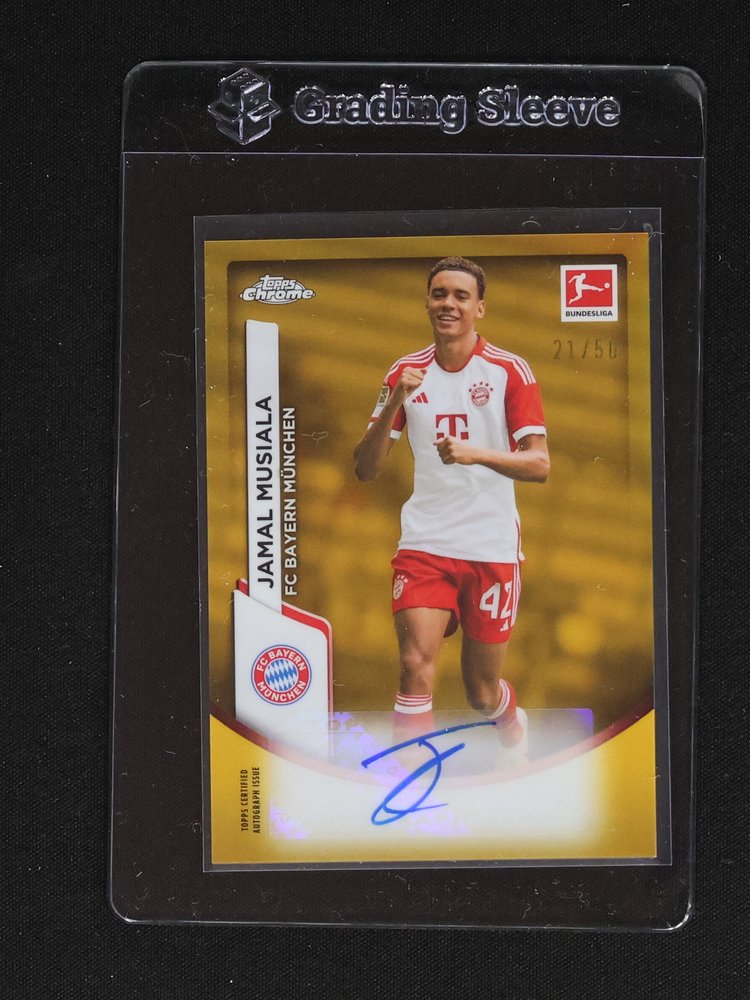 2022-23 Topps Chrome Bundesliga #21 Jamal Musiala — front