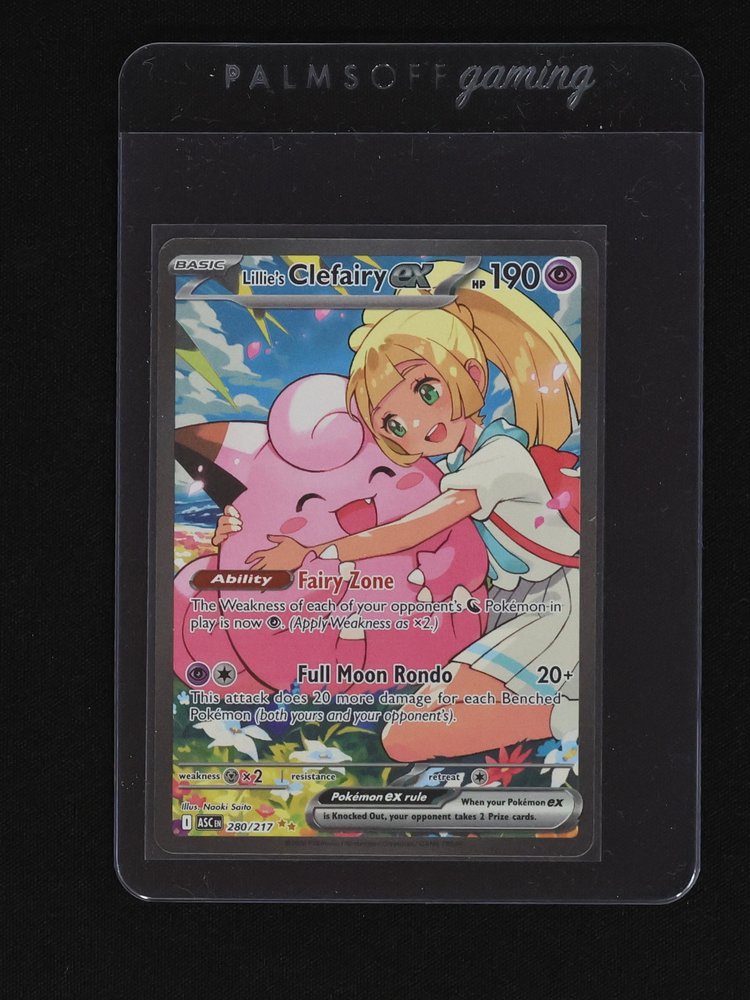 2023 Pokemon Ascended Heroes #280 Lillie's Clefairy ex — front